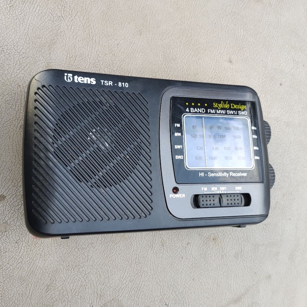 Radio AM/FM TENS Minus