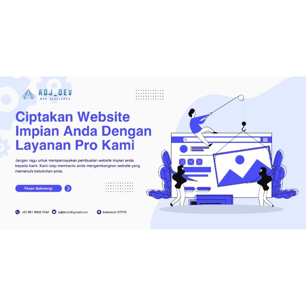 Jasa pembuatan website news portal berita, custom, SEO