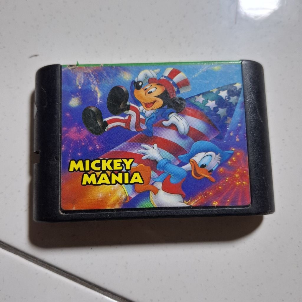 Kaset Sega Mega Drive Mickey Mania Second