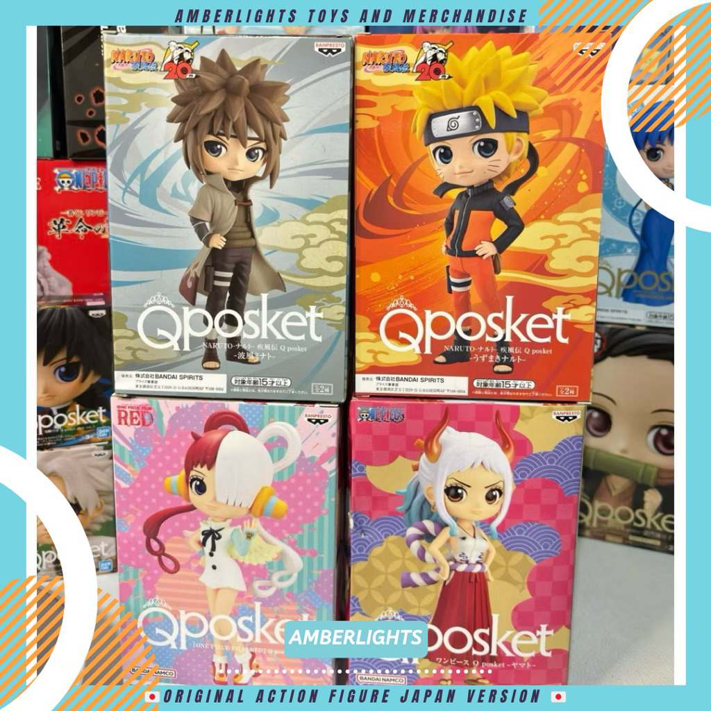 QPOSKET NARUTO SHIPPUDEN - ONE PIECE