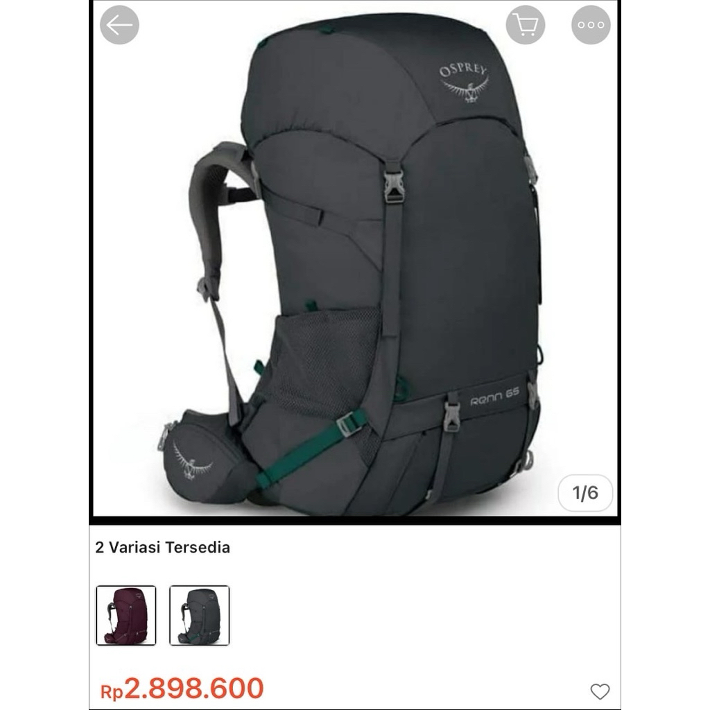 Carrier Osprey Second