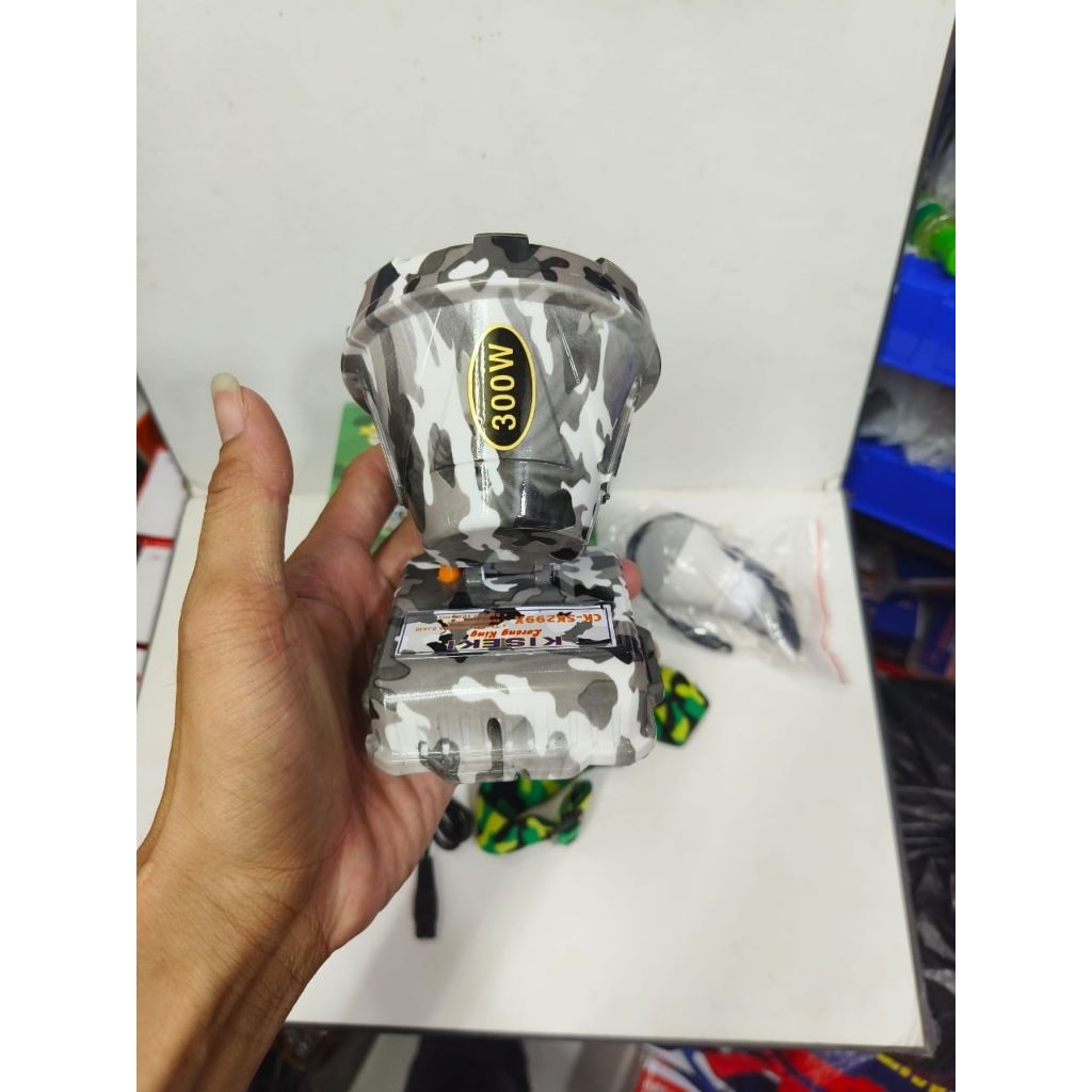 Kiseki CK-SK299X Loreng King 300Wat / Headlamp Jumbo Lighc 300W Cahay Putih Terang