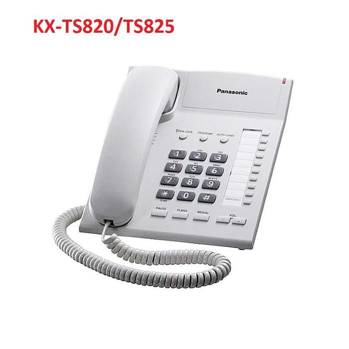 Telepon Telephone Panasonic KX-TS820 Panasonic Telepon Rumah dan Kantor -  Second Bekas