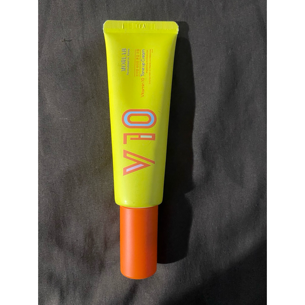 Morlab V10 toneup cream baca deskripsi