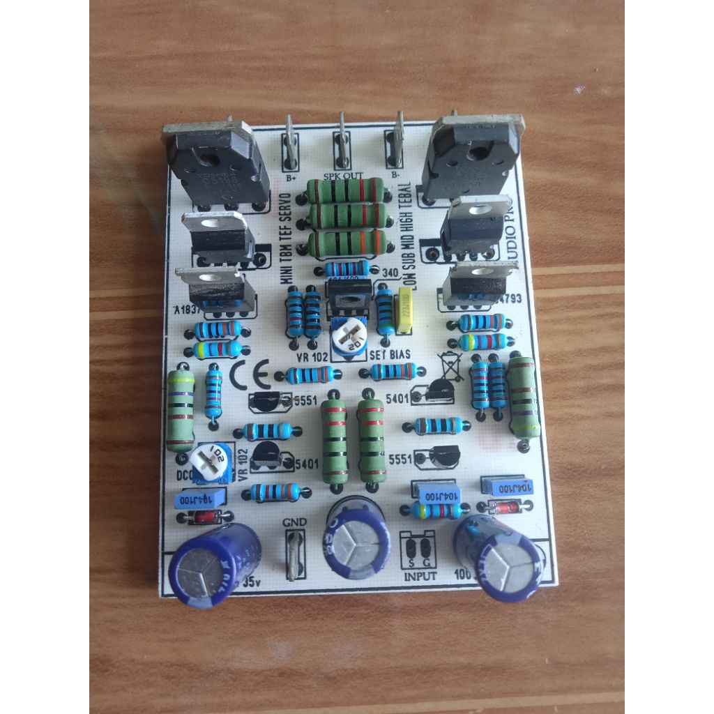Driver Tbm Mini Tef Servo Low Mid Flat