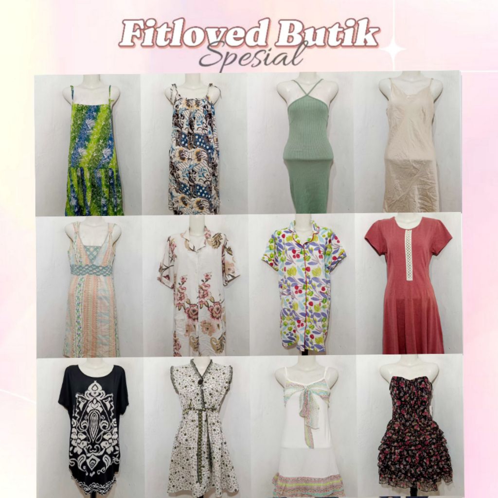 PRELOVED BAJU TIDUR/ BAJU SEXY / DASTER / PIYAMA / HOMEDRESS / BAJU DINAS VINTAGE