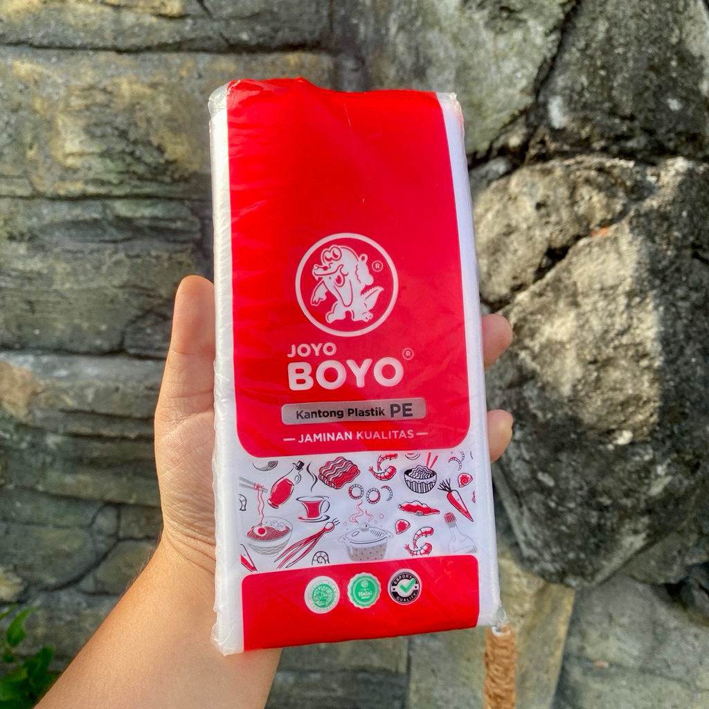 kantong plastik pe cap joyo boyo 1/2kg 1kg