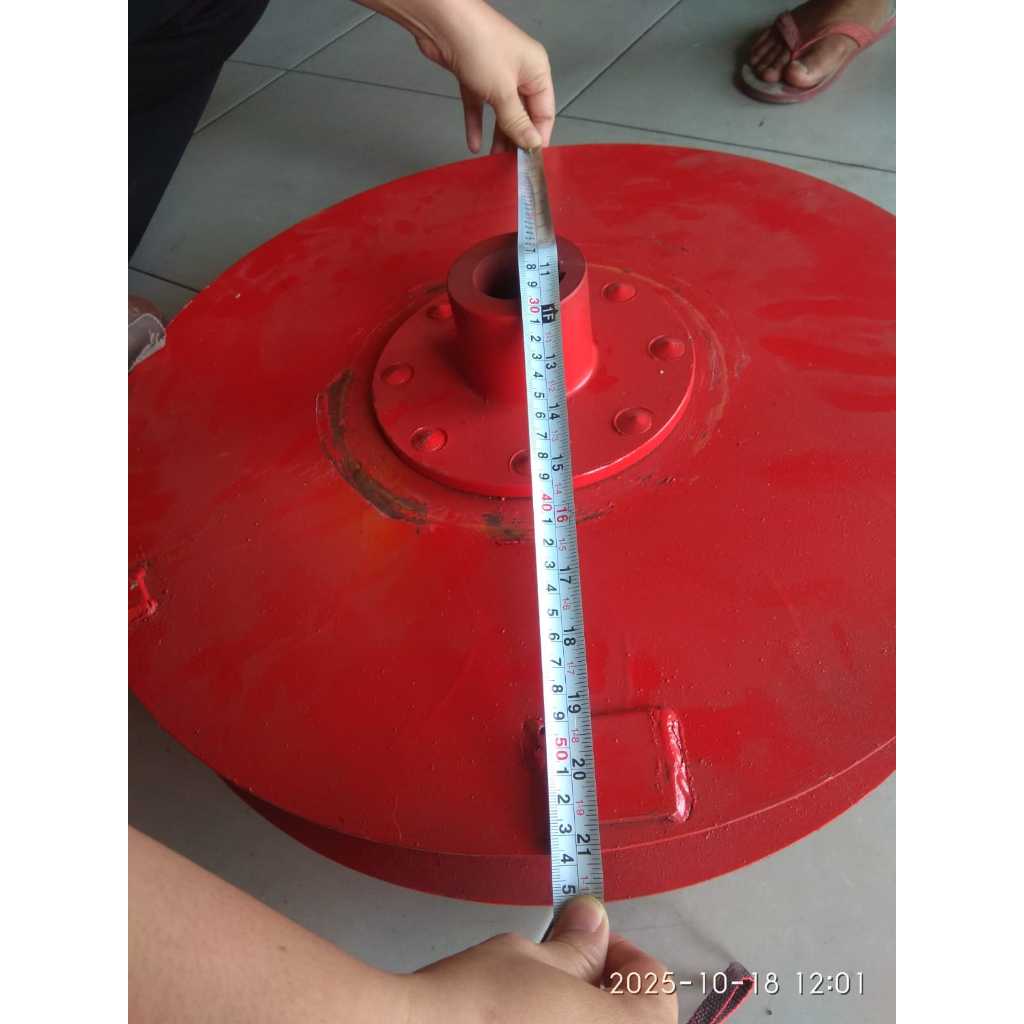 Kipas Blower 15Hp Kurus / Impeller 15 Hp Thin /11Kw Untuk Blower Tiup