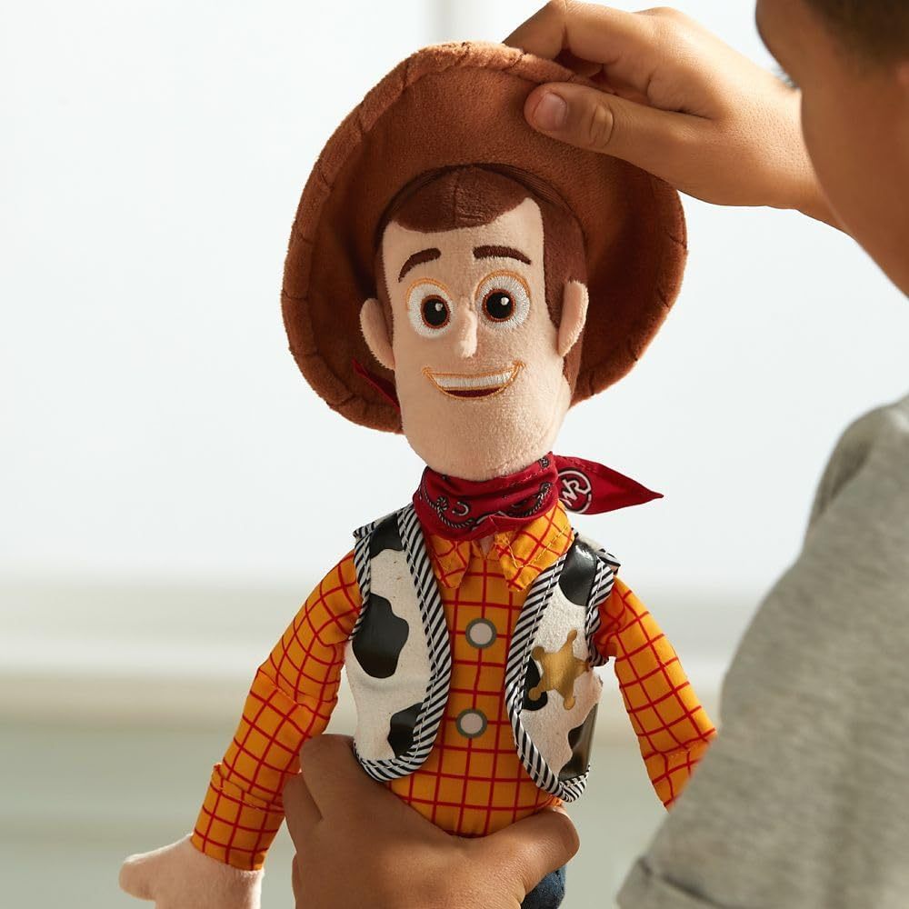 STOK TERBATAS DISNEY STORE OFFICIAL TOY STORY PLUSH, WOODY, ICONIC CUDDLY TOY CHARACTER WITH