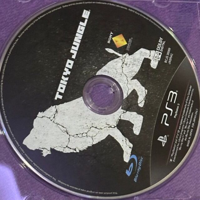 kaset ps3 ori japan tokyo jungle