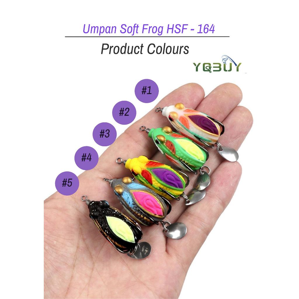 UMPAN PANCING LURE CASTING GABUS SOFT FROG MINI 3CM | 3.6GR