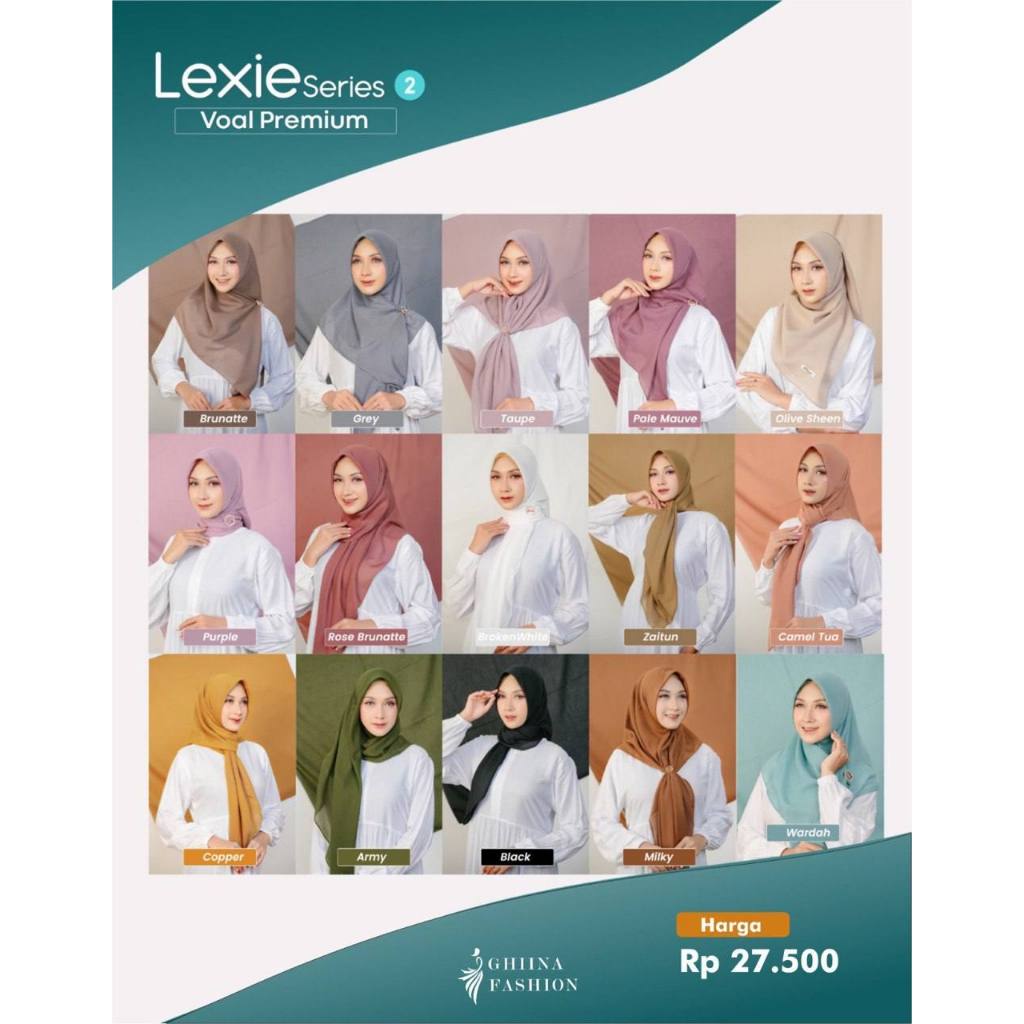 LEXIE SCARF SERIES 2 BY GHINA FASHION