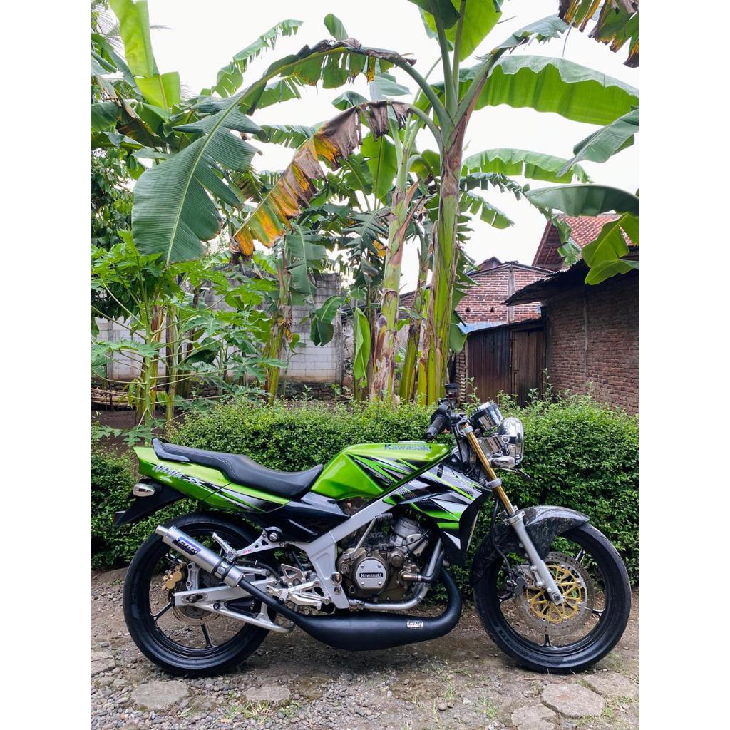 Knalpot Racing CRC Ninja R MR1 Step Medium Cobra Perut Hitam