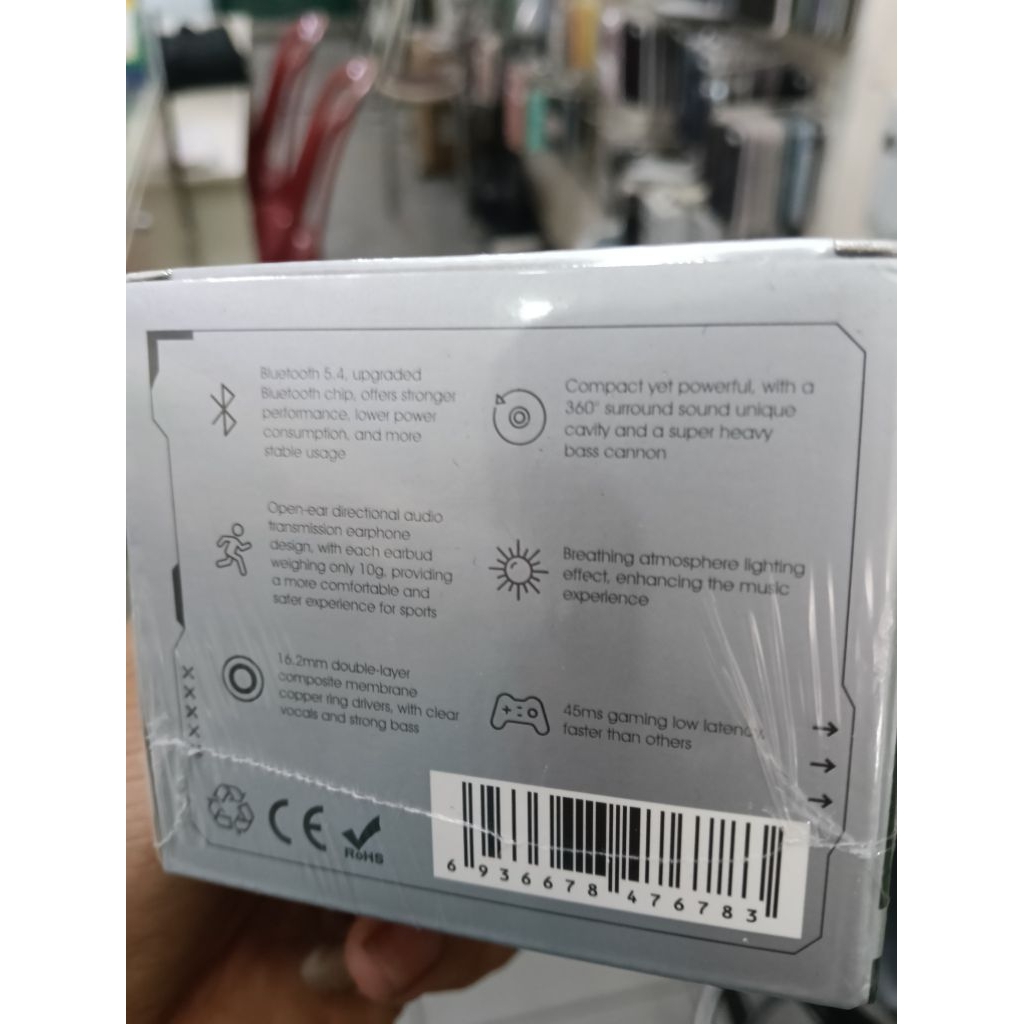 ACOME 2 in 1 bluetooth speaker and ows earphone