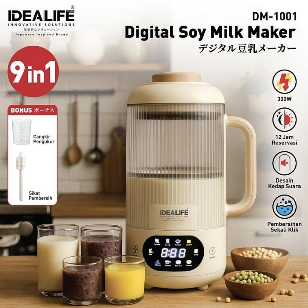 IDEALIFE Soy Milk Maker DM-1001