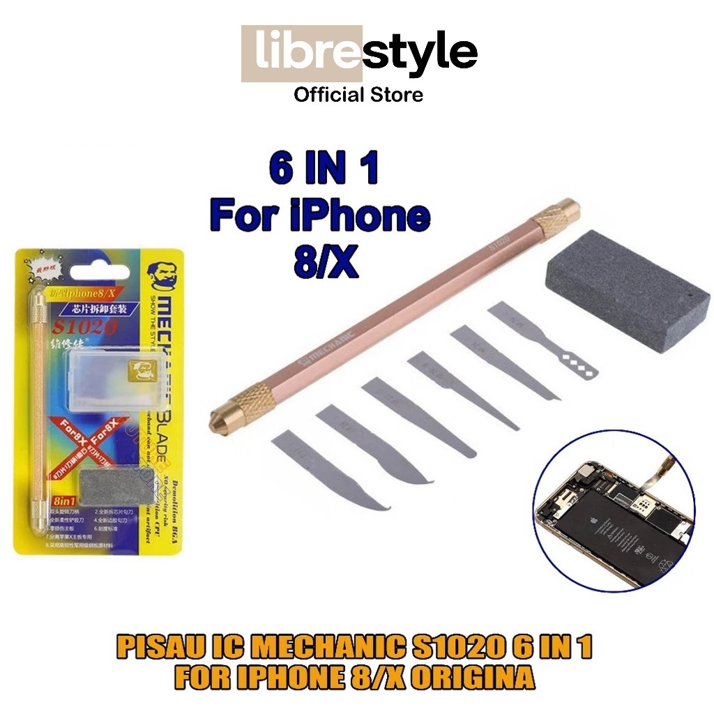 MECHANIC S1020 PISAU IC FOR IPHONE 8 / IPHONE X - PISAU IC UNTUK IPHONE 8 & IPHONE X MECHANIC S1020 