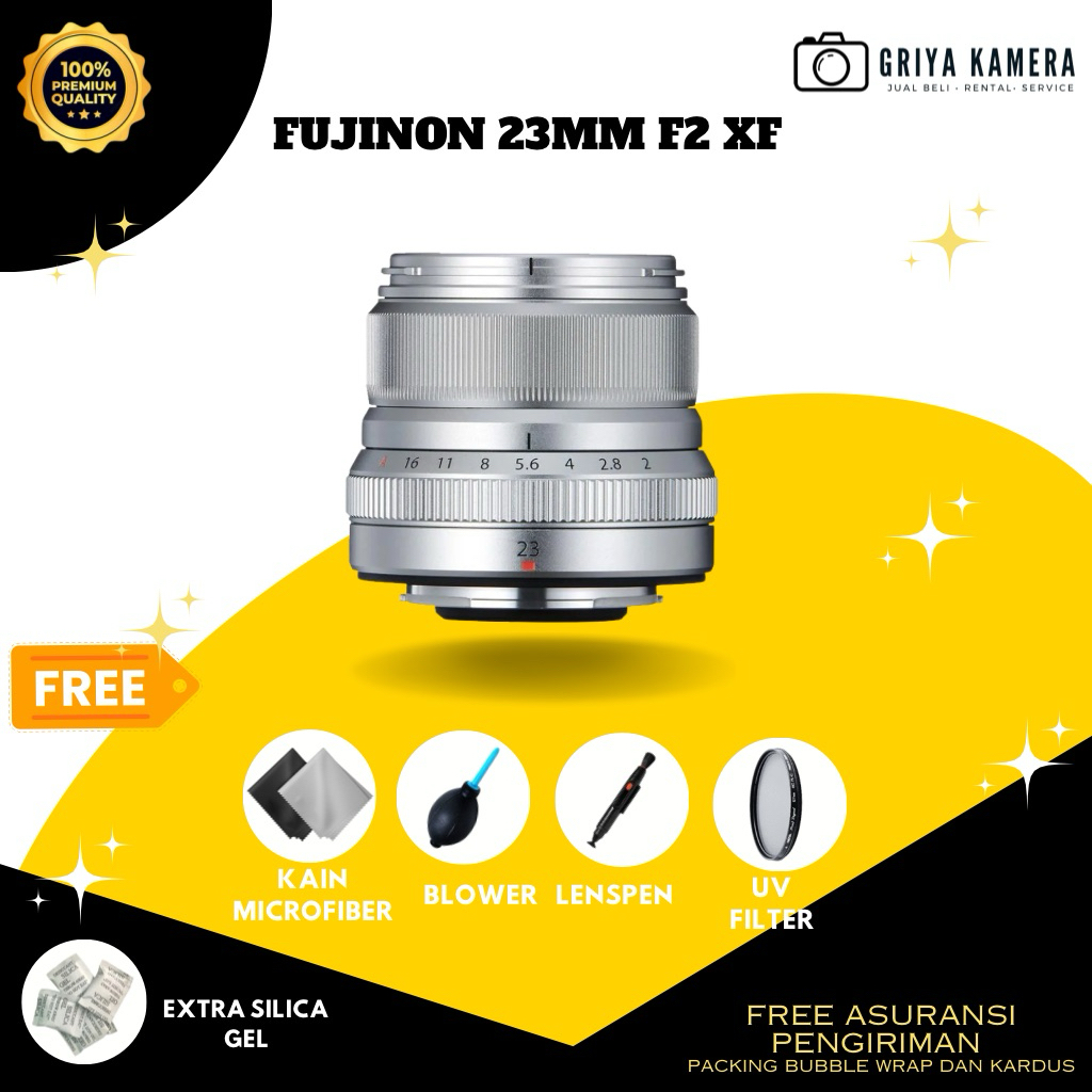 Lensa Fujinon 23mm XF|lensa fix Fujifilm