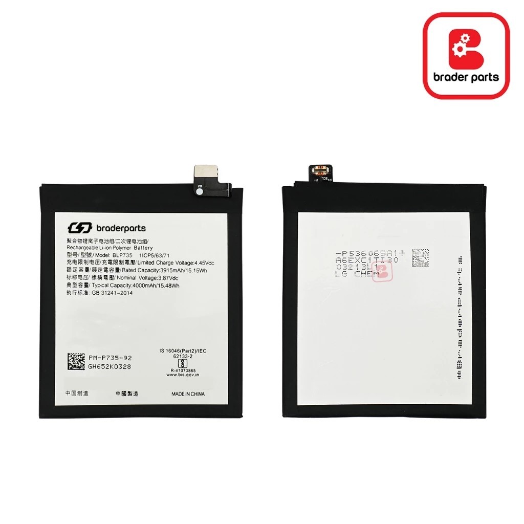 BATTERY / BATERAI OPPO RENO 2 BLP735 BraderParts