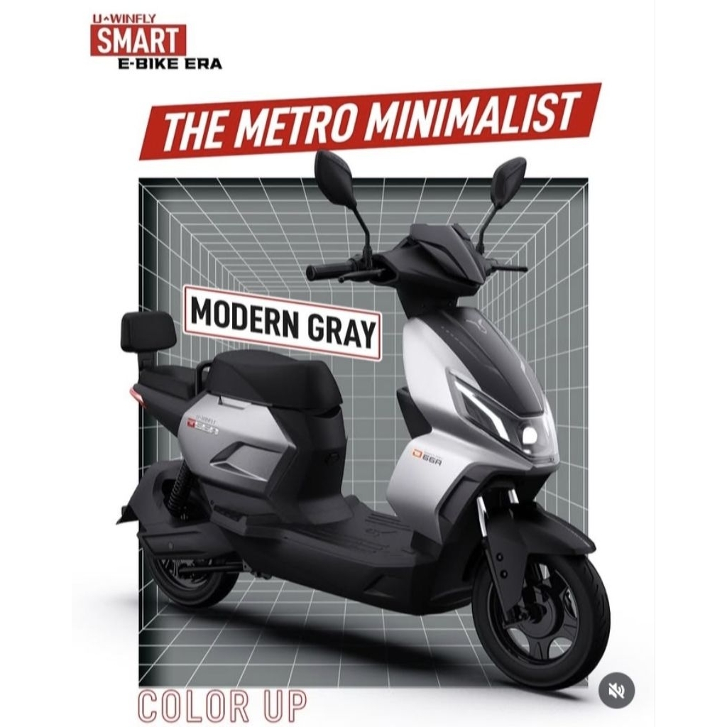 Sepeda Listrik Uwinfly D66A