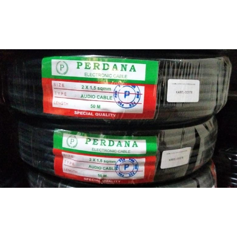 KABEL NYYHY 2X1.5 PERDANA - HARGA METERAN