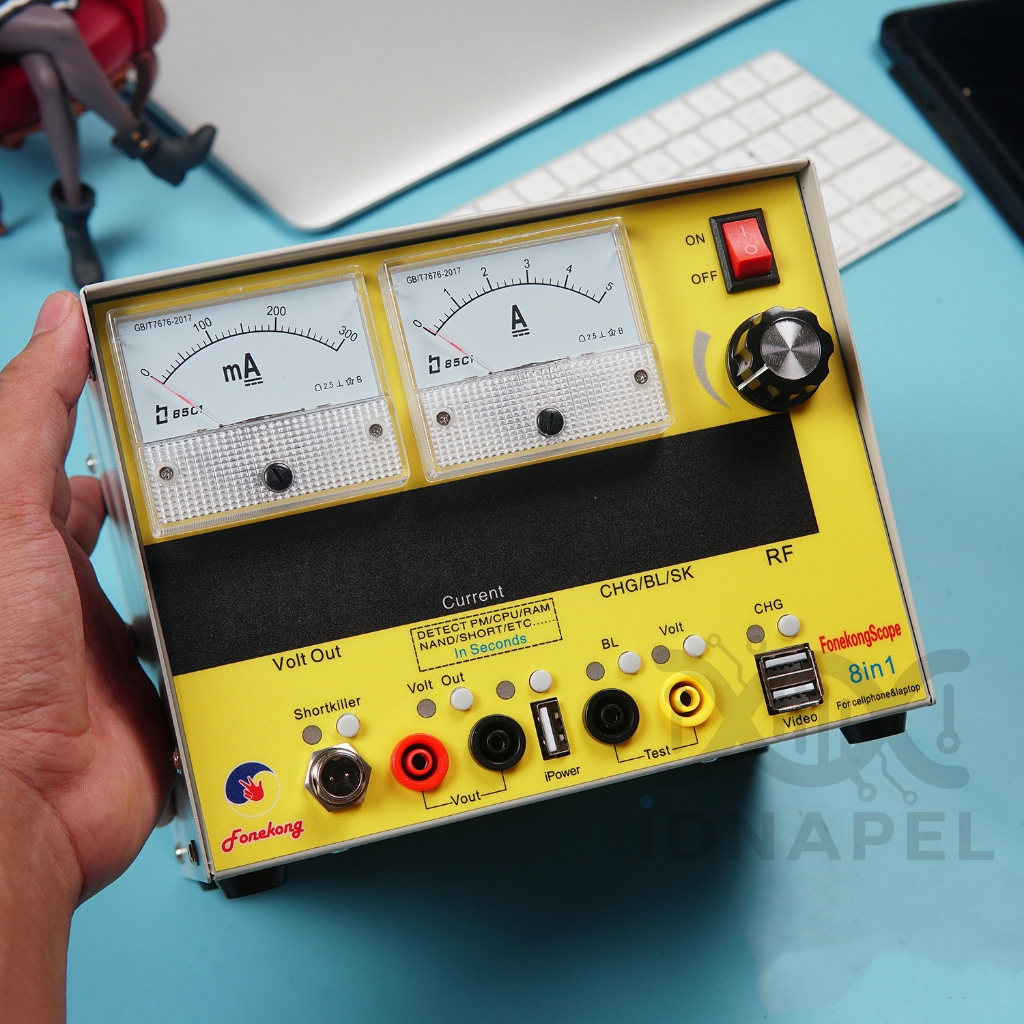 Fonekong Scope Power Supply 8 in 1 for Smartphone Iphone Android Laptop