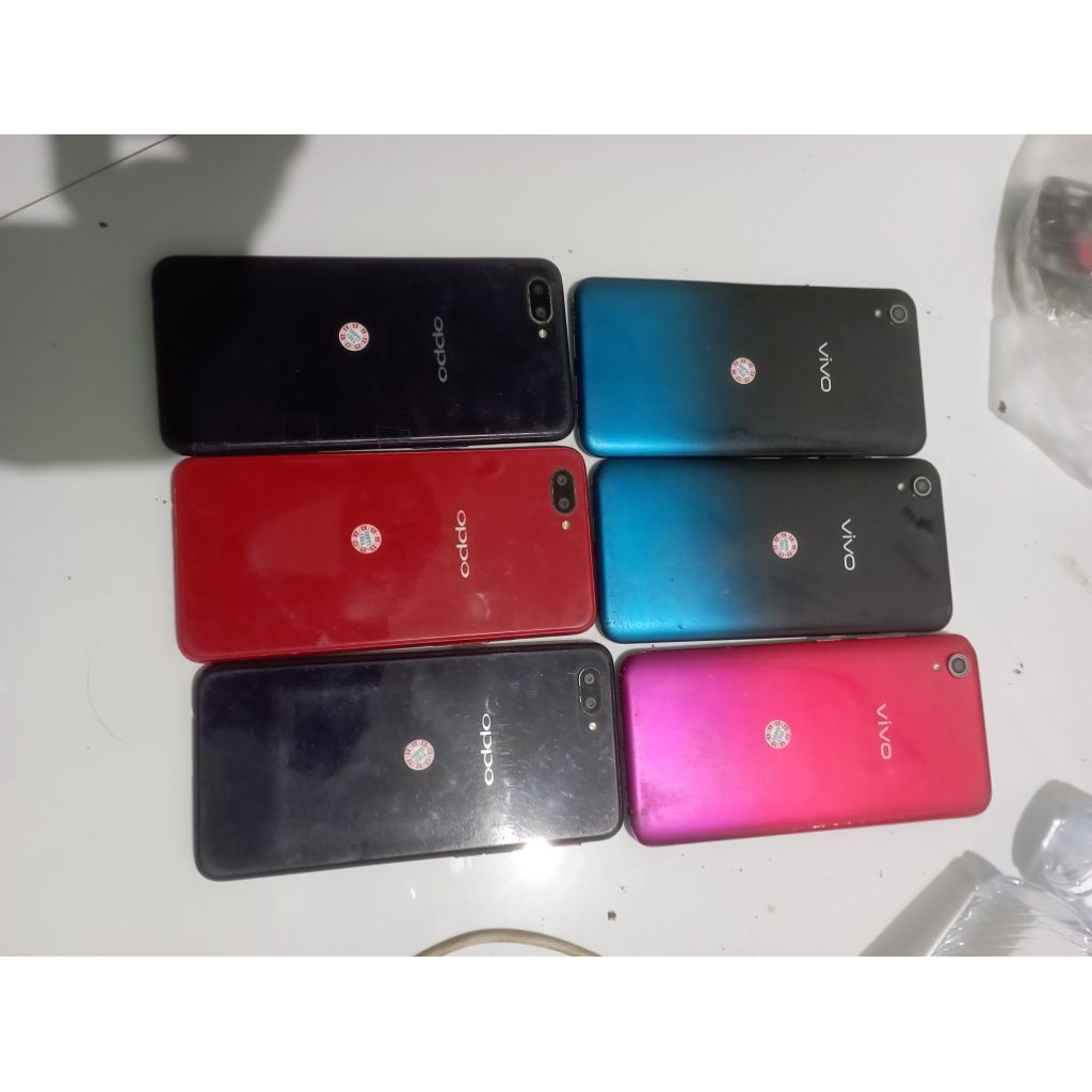 Oppo a3s & Vivo y91 minus lcd
