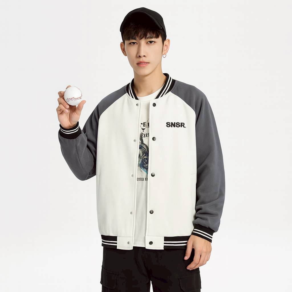 SENSOR FAMILY - Jaket Bomber Kombinasi SENSOR / Jaker Bomber Kanvas / Jaker Bomber Pria