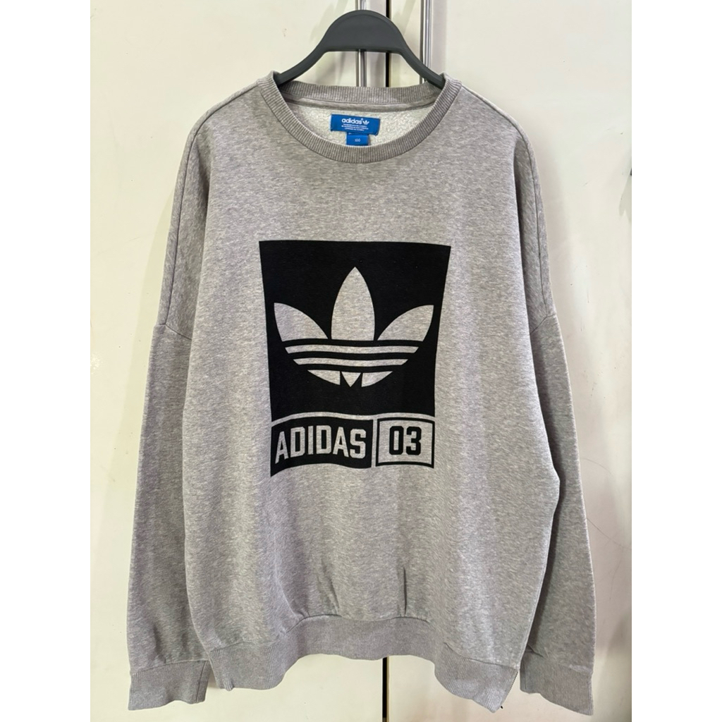 Preloved Crewneck Adidas Grey