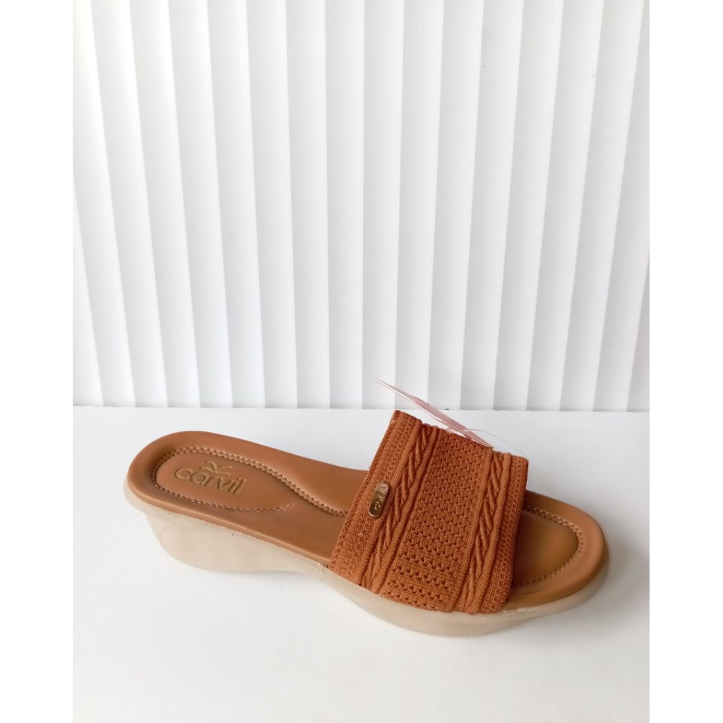 sandal teplek wanita carvil original