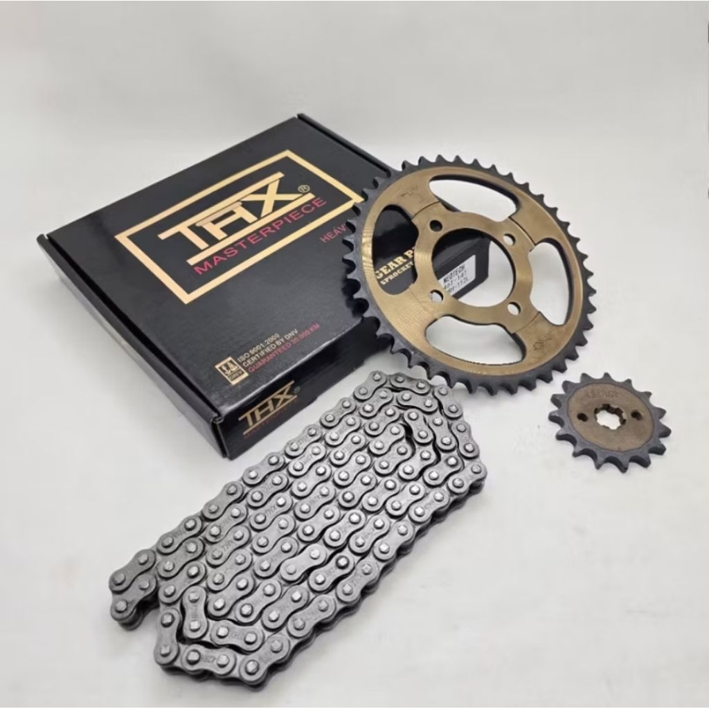 THX Gear Set Gir Paket Vega ZR 45T-15T 428H-108H (BAJA SEPUH)