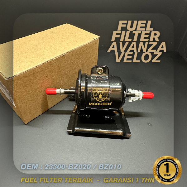 FUEL FILTER AVANZA VELOZ OEM 23300-BZ020 / 23300-BZ010 MCQUEEN