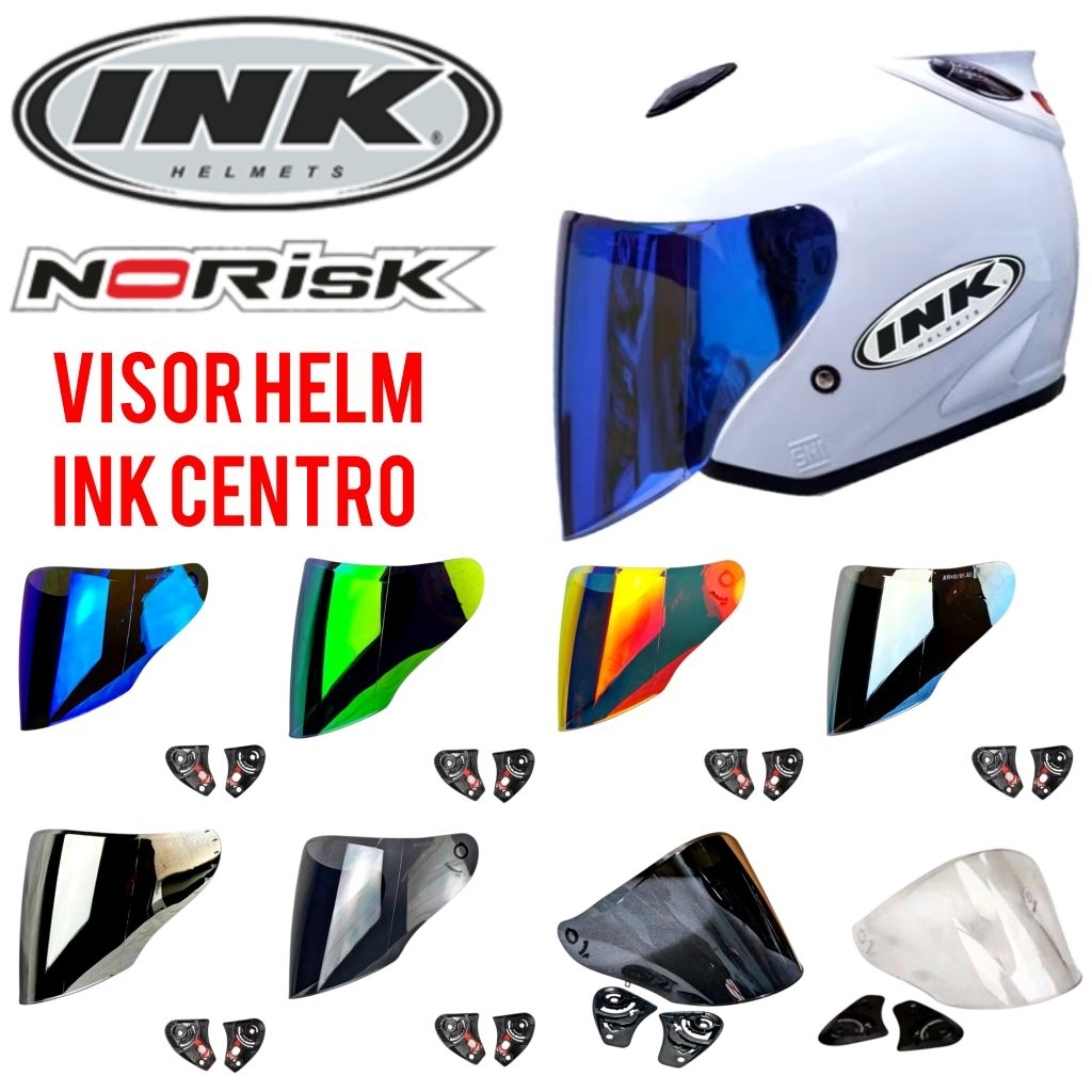 KACA HELM INK CENTRO | Flat Visor Venom Norisk