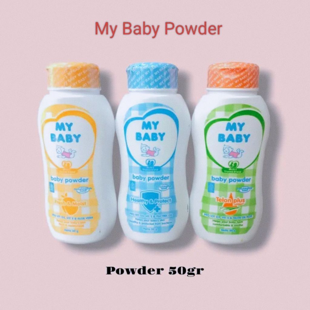 My baby bedak paling kecil 50 gr