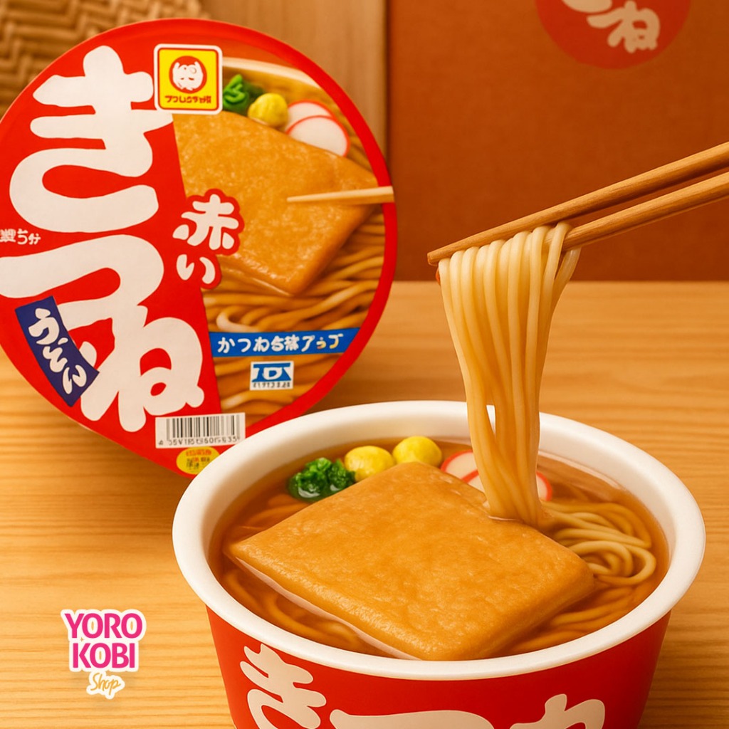 MARUCHAN AKAI KITSUNE - Udon Kuah Kaldu Kombu