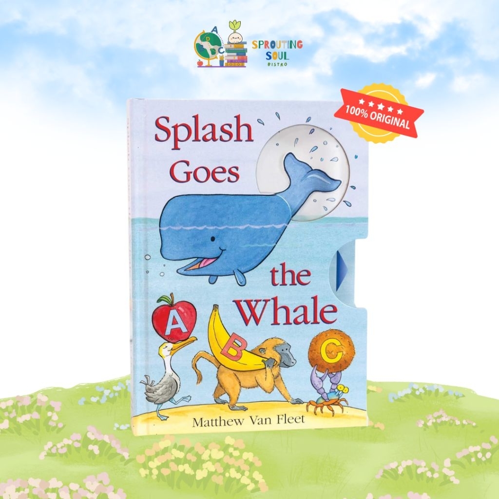 Splash Goes The Whale by Matthew Van Fleet - Board Book - Little Simon