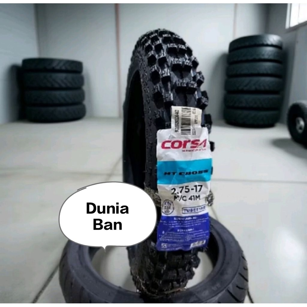 Promo Terlaris Termurah ( BISA COD) Corsa MT Cross Ban Luar Corsa 275-17 Ban Trail Corsa Ring 17 Ban