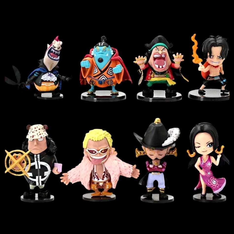 Actio Figure One Piece Ace Moriah Jinbei Kuma Flamingo Mihawk Boa Hancook