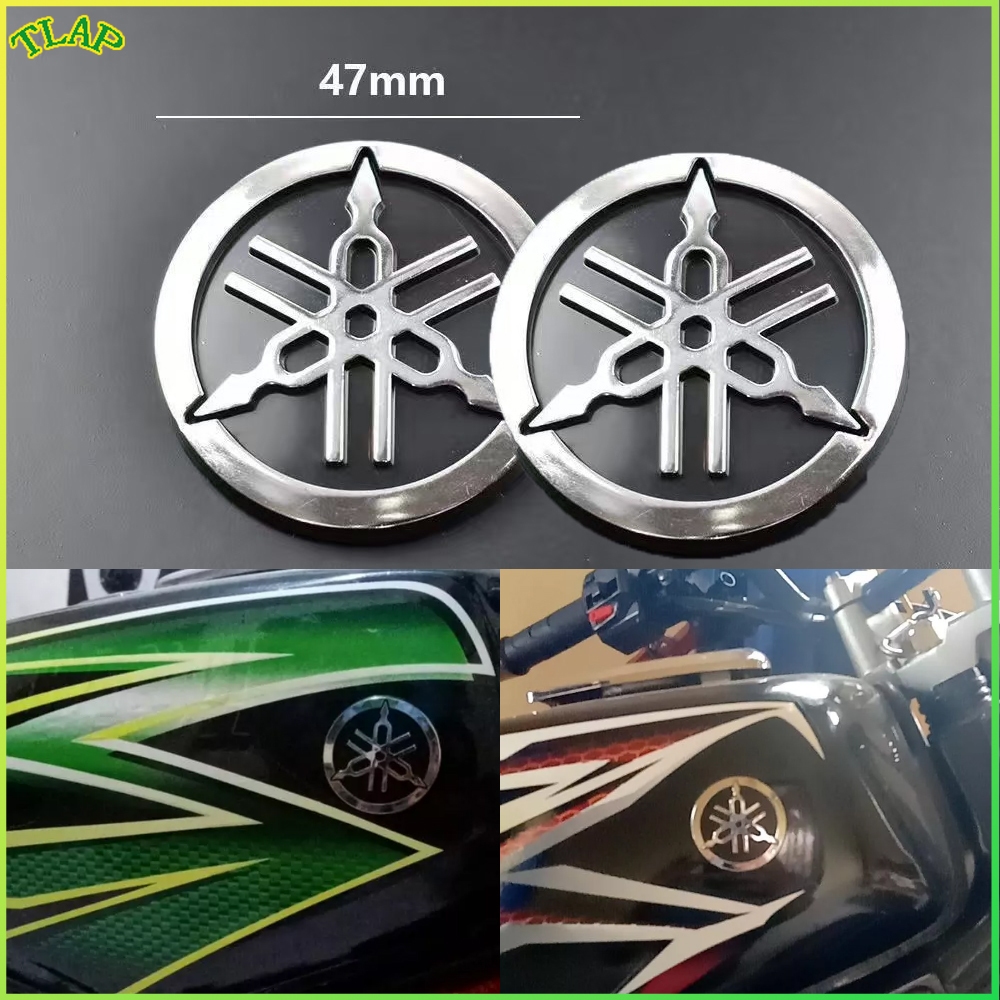 Emblem Logo Garputala Tangki  4.7cm Kualitas Ori Dapat 2 Biji/EMBLEM TANGKI  ORI YAMAHA/ Emblem Tang