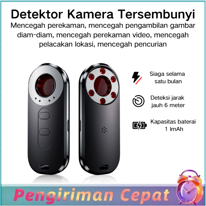 Detektor kamera/detektor pemantauan/detektor sinyal nirkabel pintar/kamera hotel Detektor inframerah