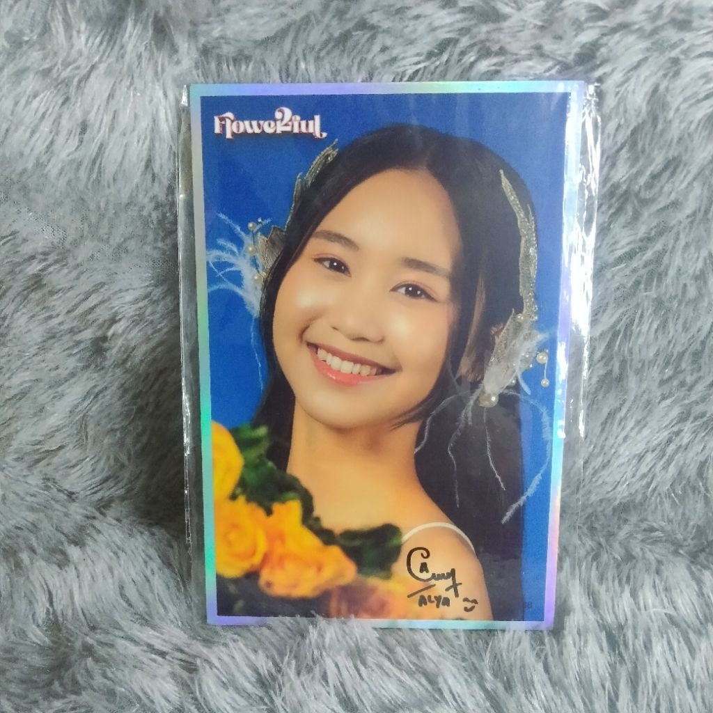 Photoprint Alya Benefit Flowerful Official 100% JKT48 [ BISA COD ]