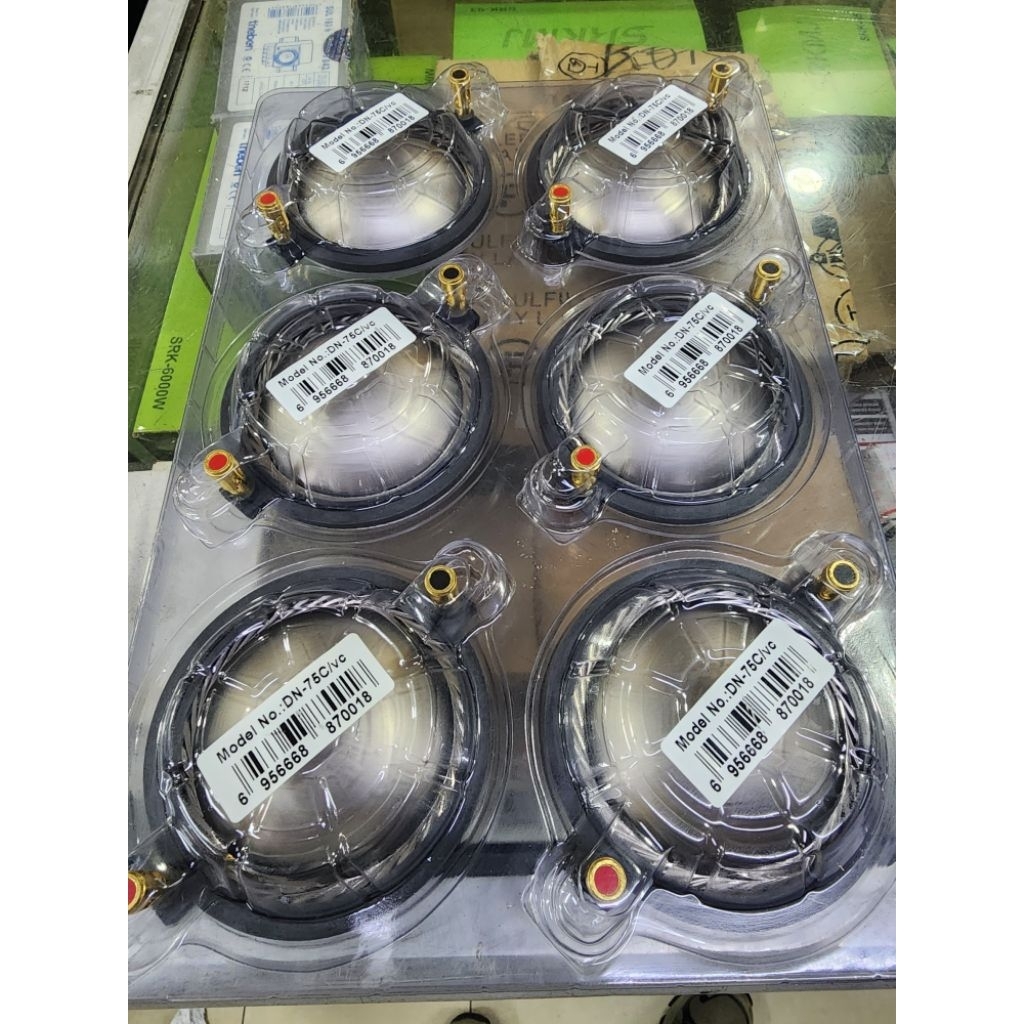 SPOL / VOICE COIL Tweter Driver Wisdom DN75C / DN 75C isian RX210- original pabrik