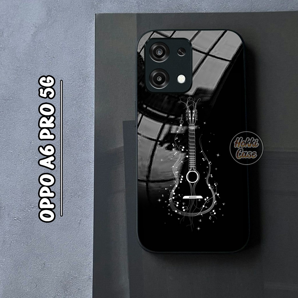 Case Oppo A6 Pro - Softcase Glass Oppo A6 Pro - Casing Oppo A6 Pro Terbaru - Silikon Oppo A6 Pro - K