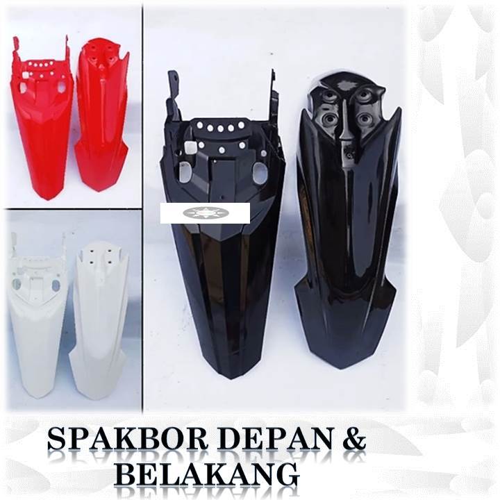 Spakbor depan Crf 150 l dan Spakbor belakang Crf 150l panjang