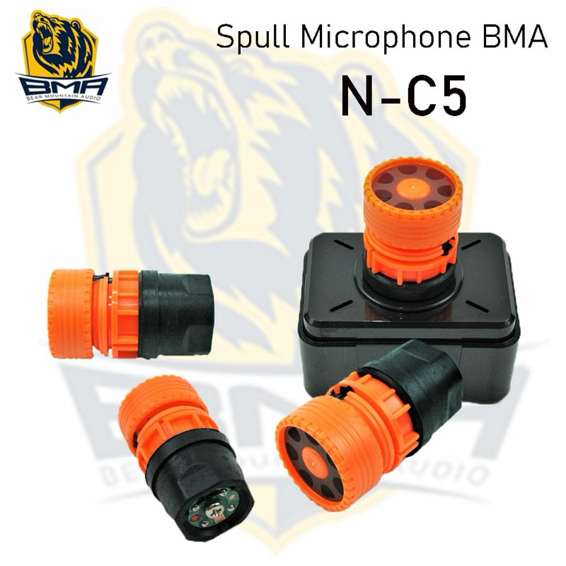 Spool Spul Spol Mic BMA SR N-C5 SR C5  Microphone C 5 Original Vokal Suara Detail dan Jernih High Qu