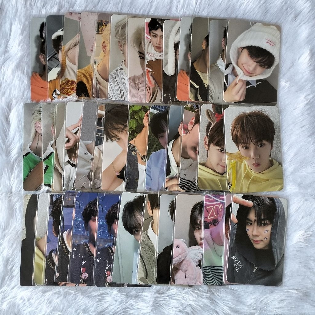 Ready stock photocard pc official zb1 zerobaseone ricky gyuvin gunwook yujin taerae shimkongz pob be