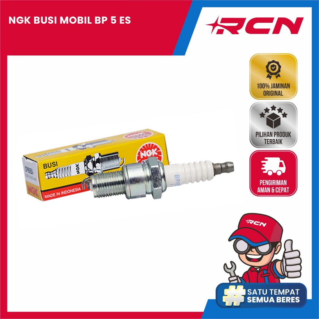 NGK Busi Mobil BP5ES | Busi Standar Mobil Benzin NGK Original