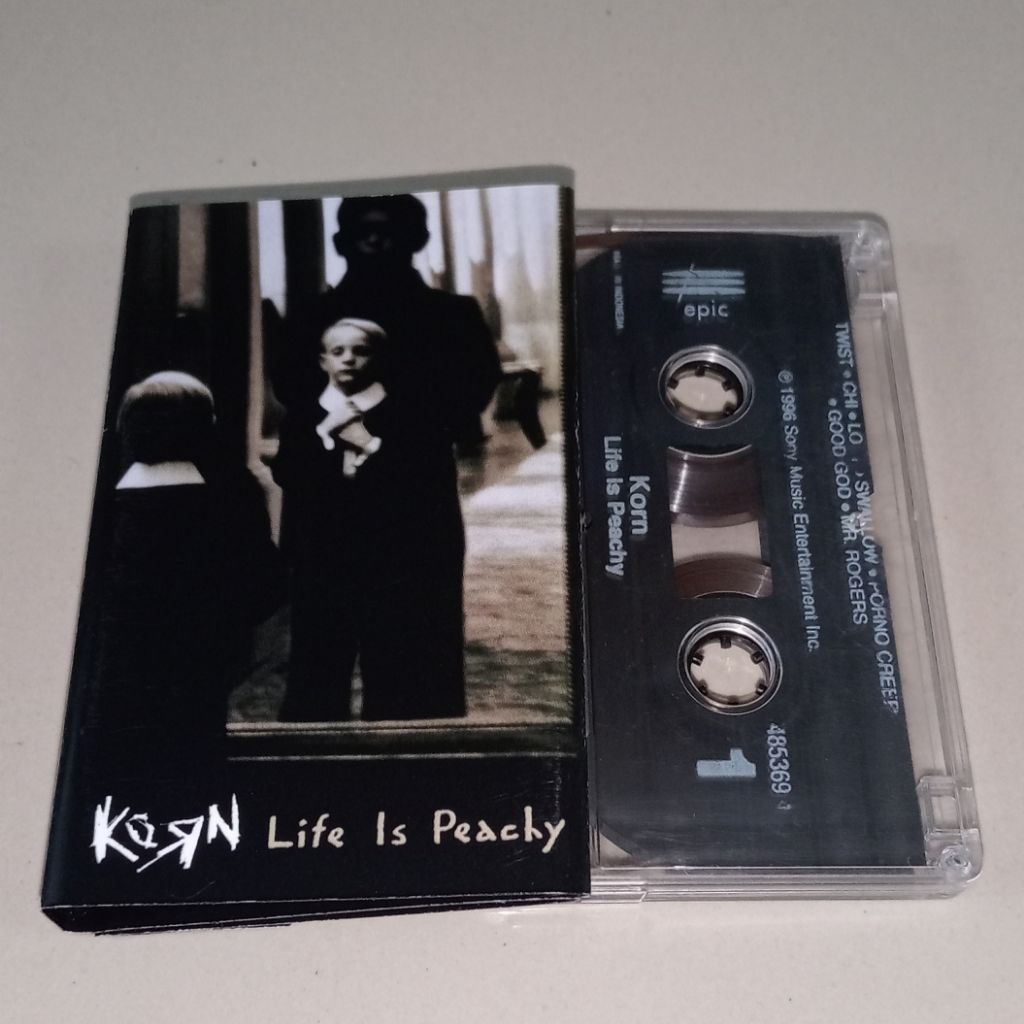 Kaset Korn - Life is Peachy (COVER REPRO ISI ORI)