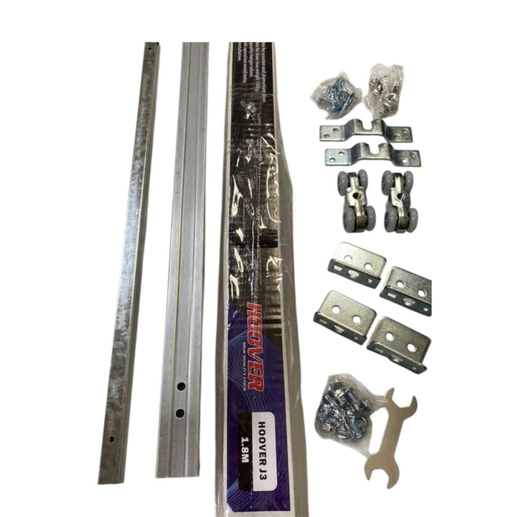 Rel Pintu Sliding Panjang 180 Cm  BENELOCK - Roda Rel Pintu Geser