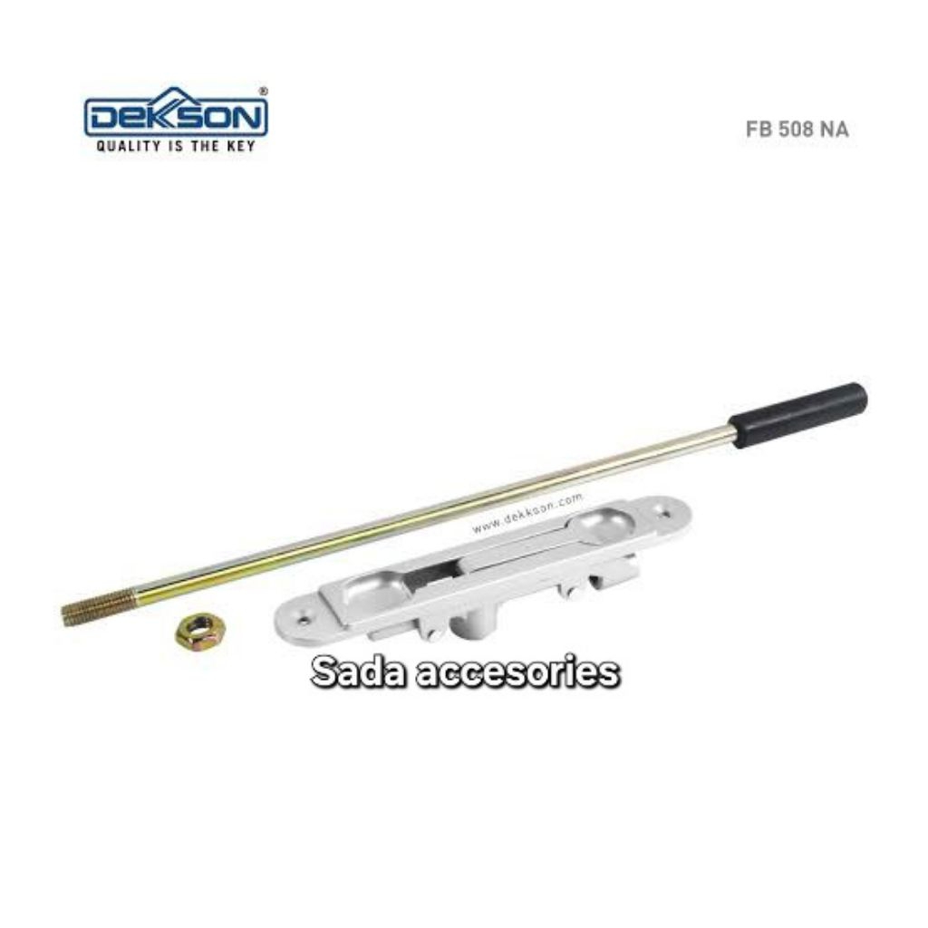 Flush bolt Slot tanam 508 Dekson