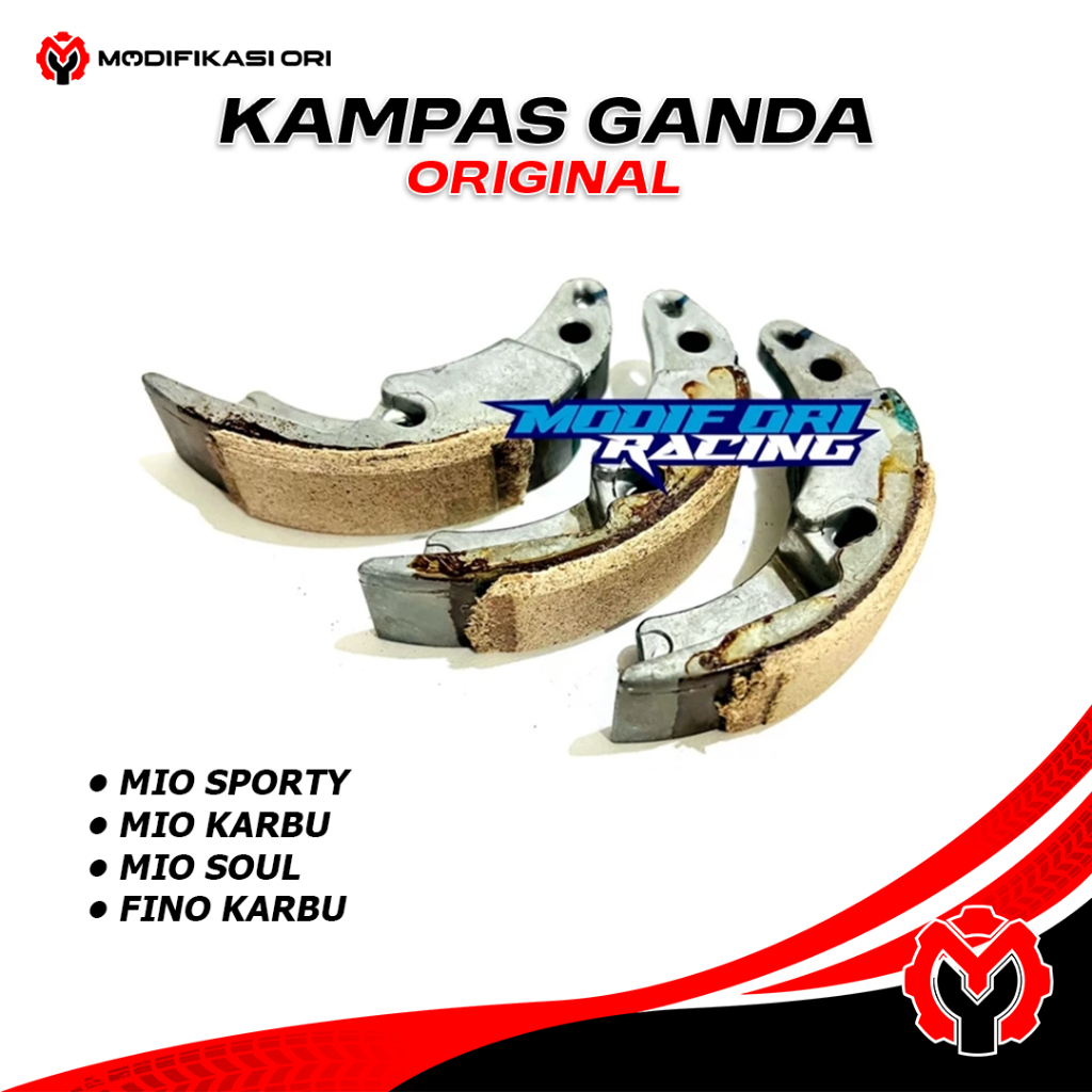 MIO - Kampas Ganda Ori - Modif Ori Racing Seller - Kampas Ganda Matic Mio